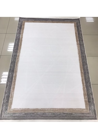 Merinos Halı Vista 76592 957 Serisi Triko Akrilik Salon Oturma Yatak Odası Halısı Krem - Gri - Bej