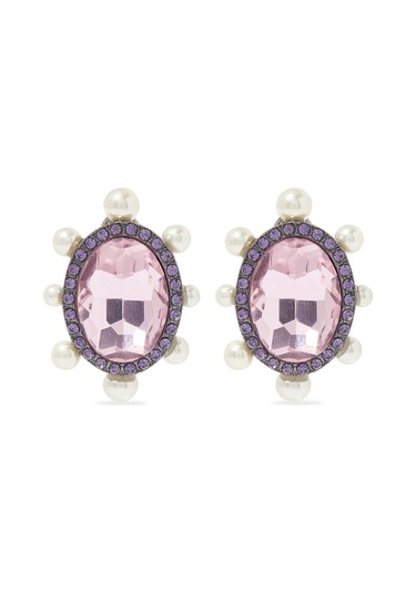 Regency Stud Earrings Kadın Küpe 1x1x0.5 Cm Pembe