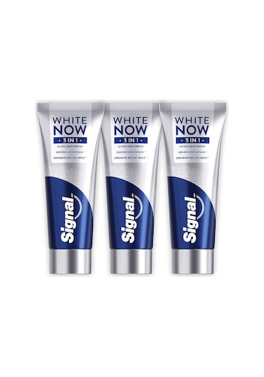 Signal White Now Diş Macunu 3 İn 1 Original 75 Ml X3