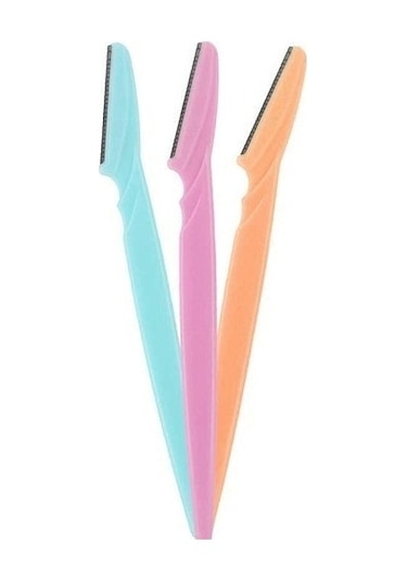 3'Lü Kaş Usturası Kaş Vücut Jileti