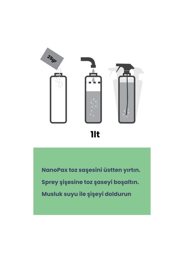 Klorsuz Çamaşır Suyu Toz Temizlik Saşesi 12 Adet X 25gr 12'li Set