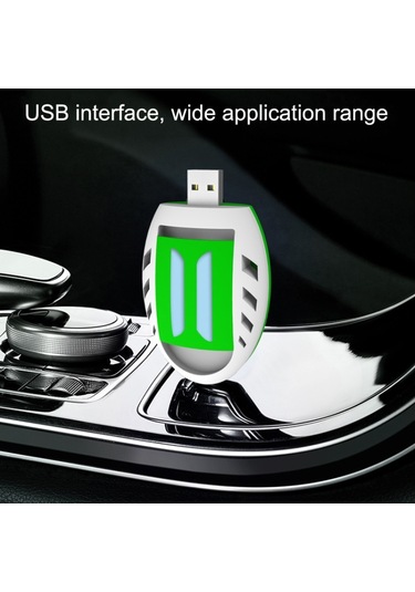 Y321 Ev Ofisi Taşınabilir Usb Araba Sivrisinek Kurtlayıcı Sivrisinek Katilleri Sarı + Yeşil , Boyut:sivrisinek Katiller Sarı + Yeşil