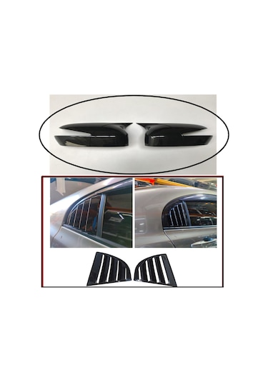 Honda Civic Fd6 Yarasa Batman Ayna Ve Kelebek Cam Rüzgarlığı 2Li