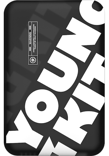 Youngkit APE Serisi 15 W 5000 mAh Hızlı Şarj Özellikli Wireless Powerbank - Siyah