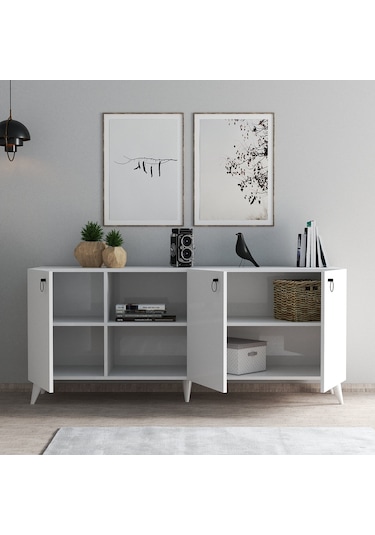Tanmob Buse Konsol Beyaz - Ksl0301