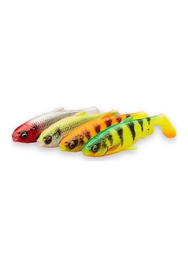 Savage Gear 3d River Roach 8 Cm 5 Gr Dark Water Mix 4 Adet Silikon Balık