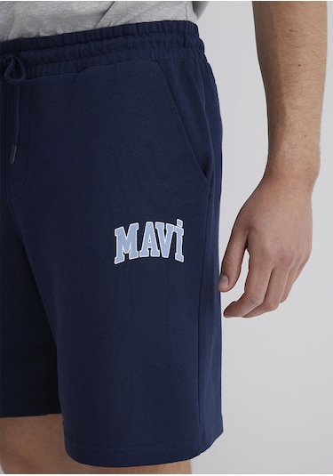 Mavi - Mavi Baskılı Lacivert Şort 0410224-70497