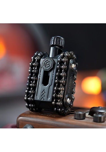 Edc Yeni Nesil Stres Çarkı: Zincir Mekanizmalı Tank Fidget