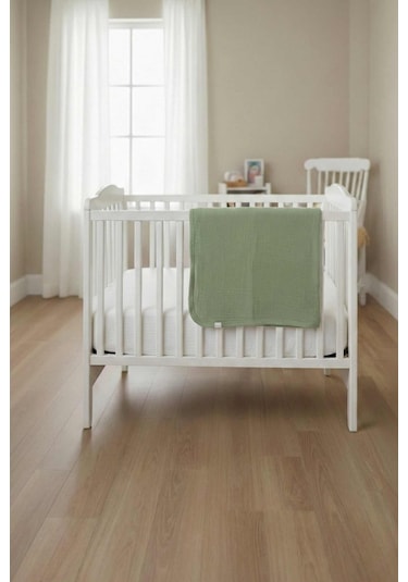 Müslin Blanket Battaniye Yeşil