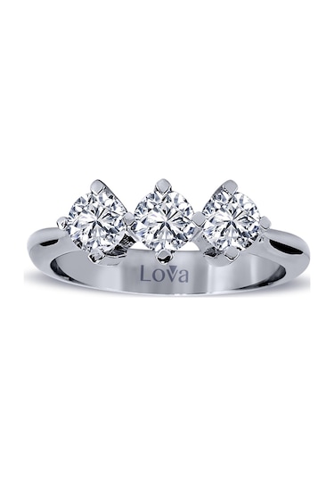 Lova 1 Karat Pırlanta Tria Yüzük - 1050207
