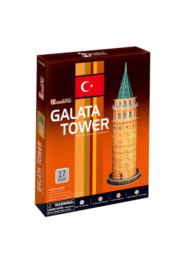Cubicfun 3d Puzzle Galata Kulesi C098h
