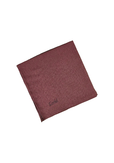 Mim Eşarp Enba Mio Jazz Caz Pamuk Eşarp 100x100 Cm Bordo