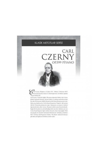 Bemol Yn. Czerny Piyano Kitabı Op.599