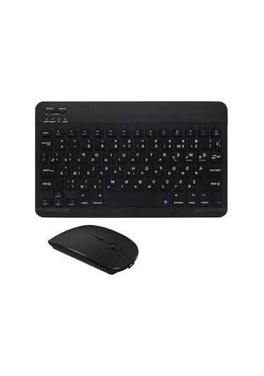 Novahub 3 Sistemli Çok Dilli Kablosuz Bluetooth Klavye - Siyah, Tablette Laptopta Uyumlu Diğer