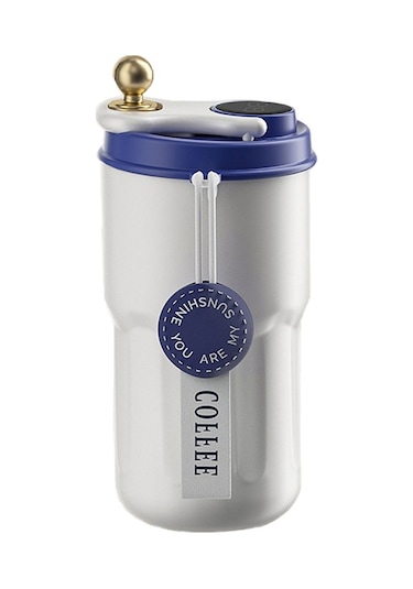 Sımıcg Kahve Termal Kupa Ekran Sıcaklığı 420ml Termos Bardak