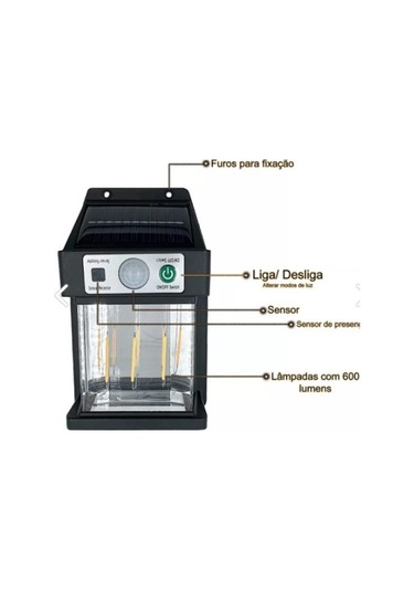 Büro Ev Ofis Bahçe Aydınlatması İçin Solar Güneş Enerji Şarjlı Hareket Sensörlü Duvar Lambası Açık Gri