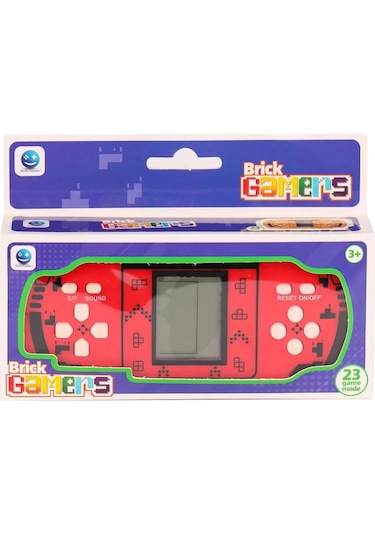 Brick Gamers Tetris Oyun Konsolu 158a-38 Sarı, Mavi