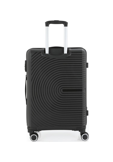 Mçs Polipropilen 3lü Valiz Seti Orta & Kabin & Makyaj V374 S24sy1000080-set 00001 Siyah