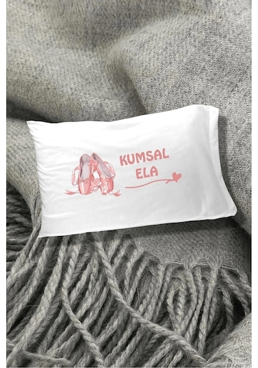 Bale Patiği Pudra Pamuklu 30x45 cm Yastık Kılıfı