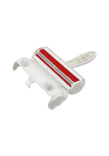 Finehome Hazneli Tüy Toplayıcı Beyaz - Kırmızı