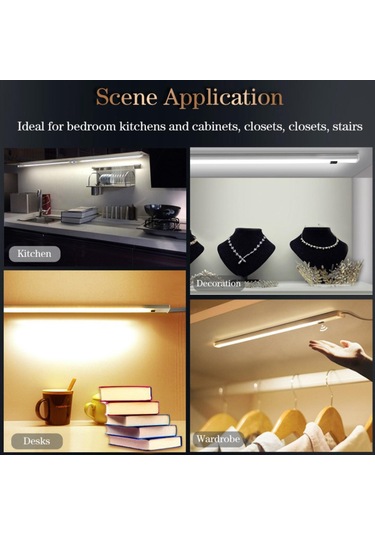 Homyl Kabin Altı Aydınlatma El Dalgası Aktif - Fotoselli 30cm Beyaz