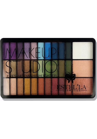 Estel'La Makeup Studio Far Paleti Renkli