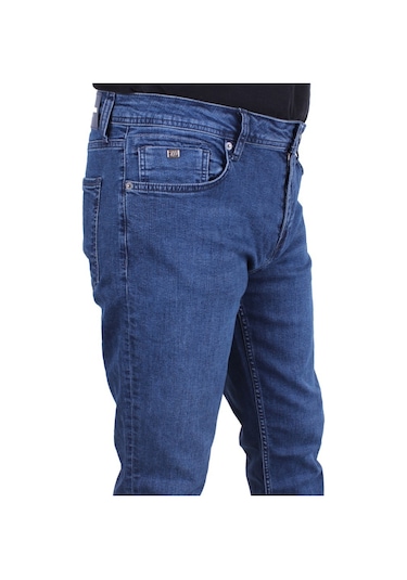 Twister Martin 749 Mavi Normal Bel Normal Paça Erkek Jeans Pantolon Mavi