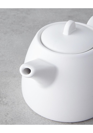 English Home Tea Time Demlik 600 Ml Beyaz Çok Renkli