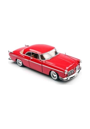 Motormax 1 24 1955 Chrysler C300 Kırmızı Die-cast Model Araba
