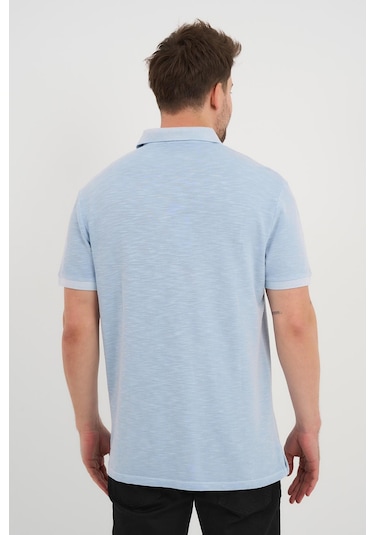 Alexander Gardi Alexandergardı Polo Yaka T-shirt 066413 Mavi