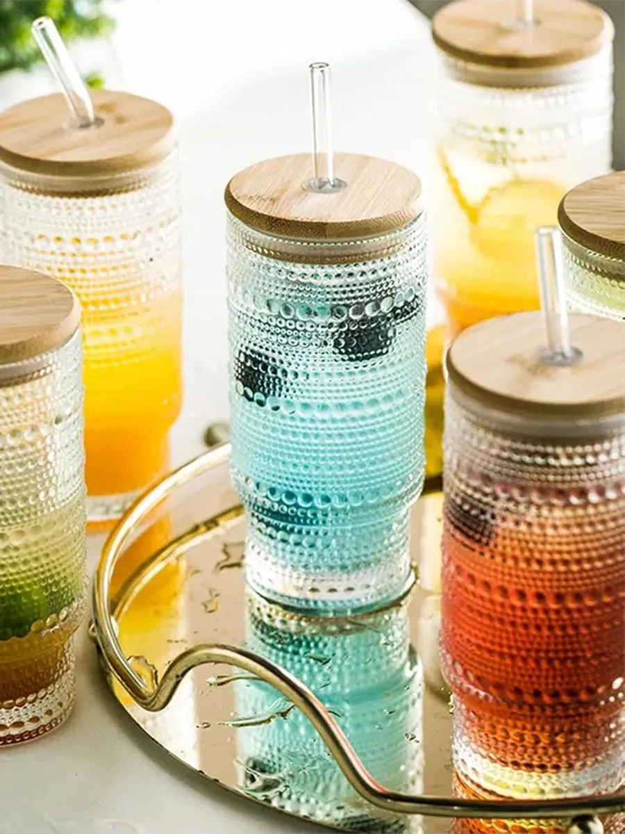 Conflate Pipetli Ve Kapaklı Bardak Seti 2 320 Ml 418735154 Beyaz