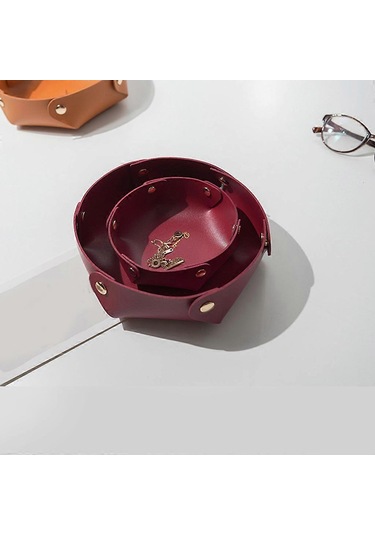 Ganzhoushop Masaüstü Saklama Kutusu L/s Boyutu Çok Renkli Seçenekler Saklama Tepsisi Pürüzsüz Kenarlar Kozmetikler İçin Narin Kutu Uzaktan Kumanda Sarıturuncu