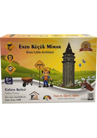 Enzo Art Minyatür Tuğla Galata Kulesi