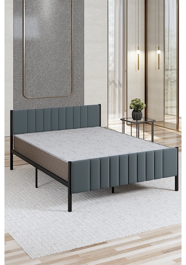 Lotus Metal Karyola 140x190 Cm Antrasit Renk 140 X 190 Cm Lotus Metal Karyola 140x190 Cm Antrasit Renk 140 X 190 Cm