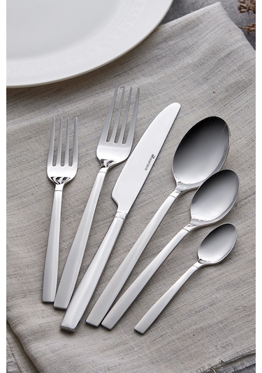 Karaca  Juniper Elegance  84 Parça 12 Kişilik Kutulu Çatal Kaşık Bıçak Takımı