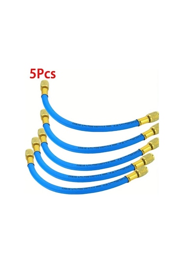 Dashanshop 1 Adet R134a Kaliteli Sızdırmaz Bağlantılı Esnek Oto Klima Şarj Hortumu