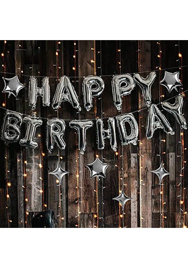 Taç Doğum Günü Balon Seti Folyo Doğum Günü Balonları Diğer