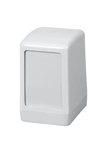 Beyaz Plastik Peçetelik - 5 Adet Diğer