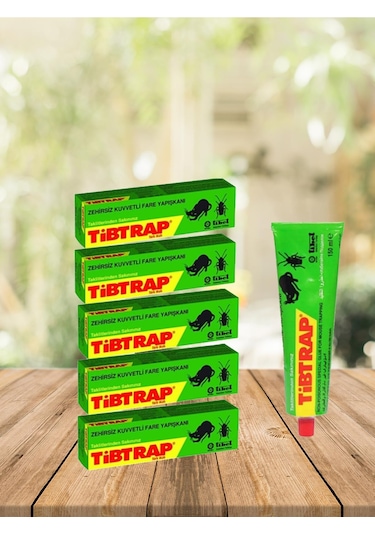 Tibtrap Zehirsiz Ultra Güçlü Fare Yapışkanı 5'l