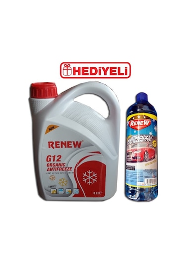 Renew Organic Kırmızı Antifriz -40c - 3 Litre