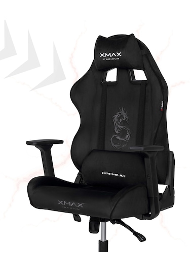 Xmax Rio Balerion Kumaş Oyuncu Koltuğu Siyah