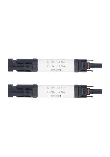 Dianziye Güneş Paneli Bağlantı Seti Mc4 30a Ip68 Su Geçirmez Uv Dayanıklı Füzyonlu Konnektör 2 Adet