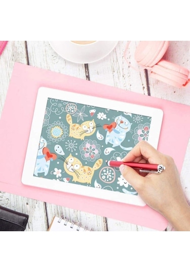 Dokunmatik Kalem - Akıllı Tahta Tablet Telefon Kalemi 3 Adet