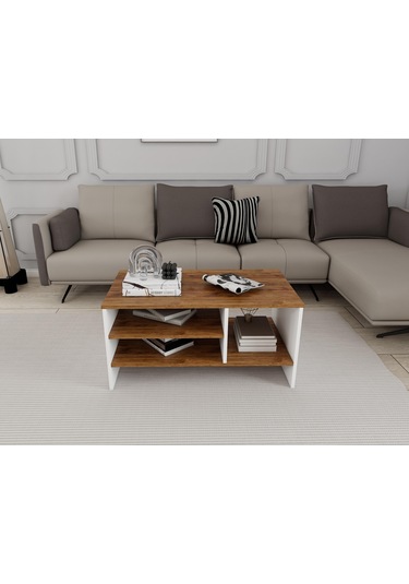 Nemrut Orta Sehpa Amalfi-beyaz