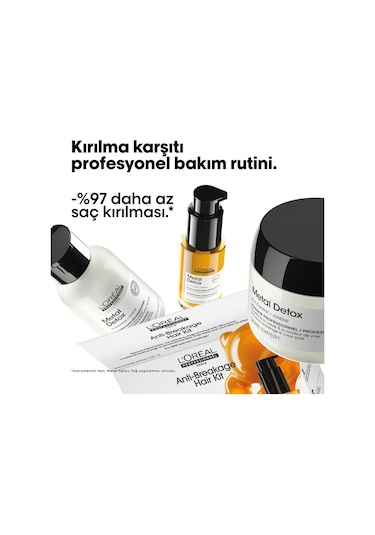 L'Oreal Professionnel İşlem Görmüş Saçlar için Metal Karşıtı Mini Bakım Seti