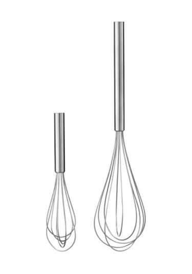 3'lü Set Sarımsak Ezici - Buharda Pişirici - Çırpıcı Metal