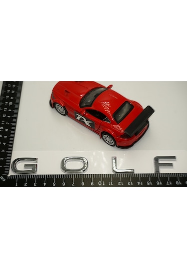 Volkswagen Golf7 Bagaj 3M Yeni Nesil Krom ABS Yazı Logo Amblem