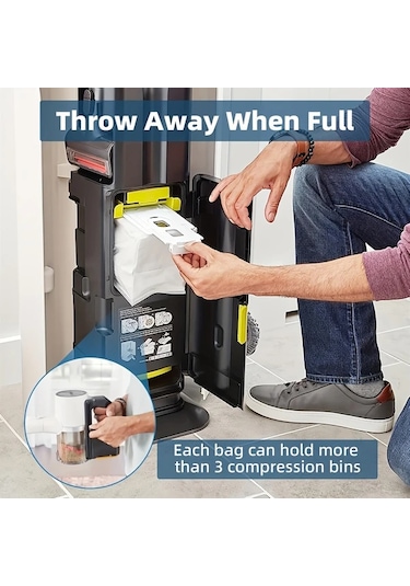 Motion003 12 Adet Lg Cordzero All-ın-one A937kgms A939kbgs A938kbgs Vakumlu Toz Torbaları Kir İşleme Kablosuz Vakumlu Torba Değişimi Uyumlu