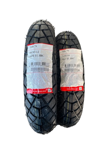 İrc 90/90-12 3.50-10 Mb-79 Ön Arka Lastik Takımı
