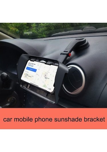 Sones Arazi Aracı Güneşlik Cep Telefonu Navigasyon Braketi, Stil: Evrensel Ayar Kolu Tipi